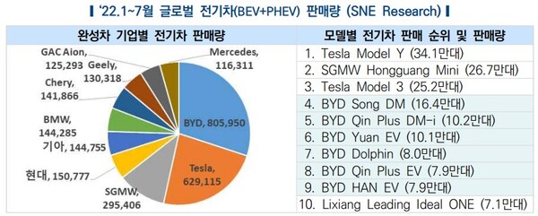 BYD의 전기차